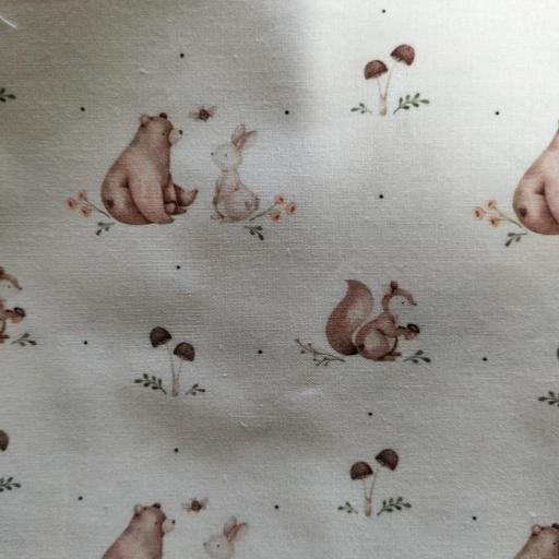 Imagen 20425830 de valoración de OSOS Y ARDILLAS ( DIBUJO PEQUEÑITO )    ALGODÓN PREMIUM 130 GR  