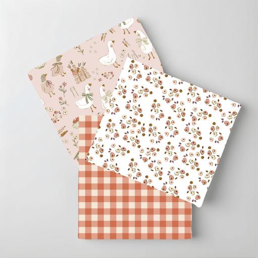 COLECCIÓN PEQUEÑA GRANJA GLADY FLORES DITSY    ( EN 10 TEJIDOS DISTINTOS )  [2]