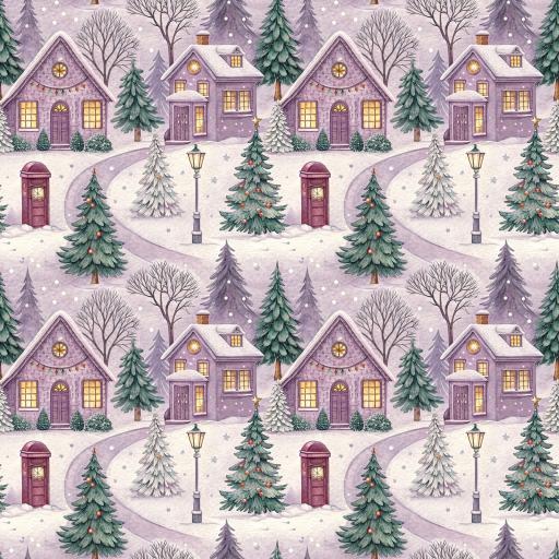 NAVIDAD MORADO 11 (  en 10 tejidos distintos )  [0]