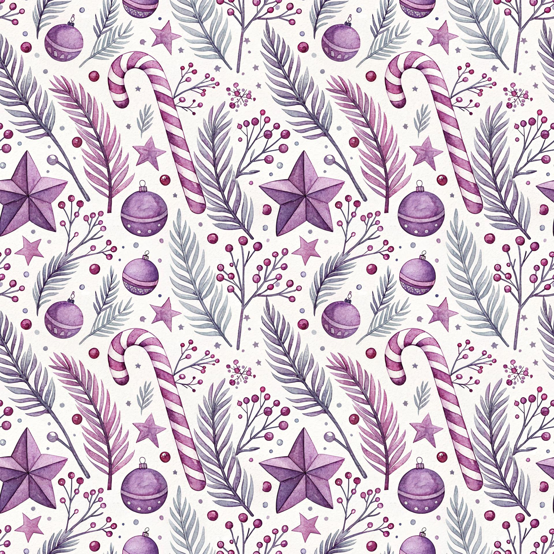 NAVIDAD MORADO 12 ( en 10 tejidos distintos )