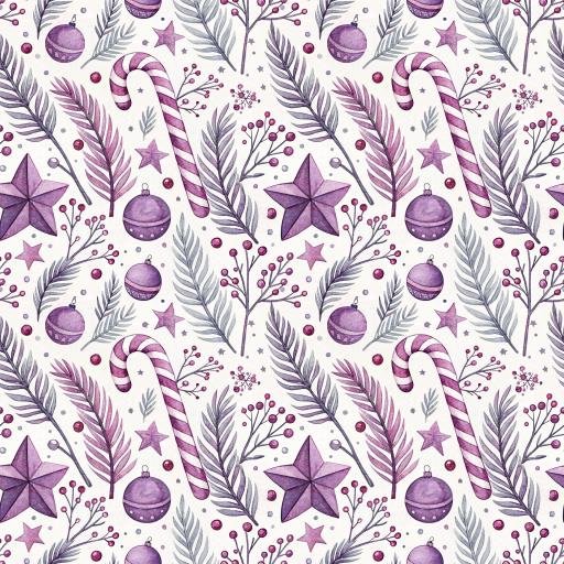 NAVIDAD MORADO 12 (  en 10 tejidos distintos )  [0]