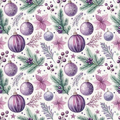 NAVIDAD MORADO 15 (  en 10 tejidos distintos )  [0]