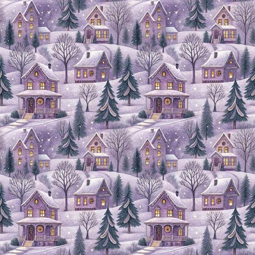 NAVIDAD MORADO 4 (  en 10 tejidos distintos )  [0]