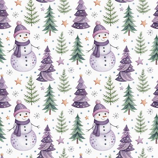 NAVIDAD MORADO 6 (  en 10 tejidos distintos ) 