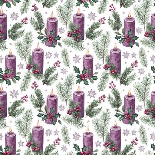 NAVIDAD MORADO 8 (  en 10 tejidos distintos )  [0]