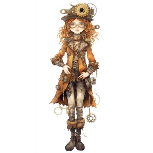 TRANSFER LISTO PARA PLANCHAR STEAMPUNK [2]
