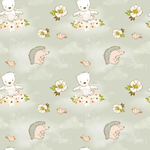 ERIZO Y GLOBO 6  ( EN 10 TEJIDOS DISTINTOS )