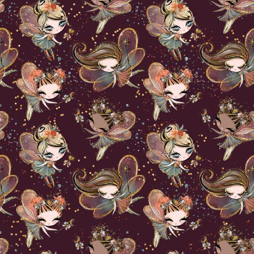  HADAS DEL BOSQUE OTOÑAL     ( EN 10 TEJIDOS DISTINTOS )  [0]