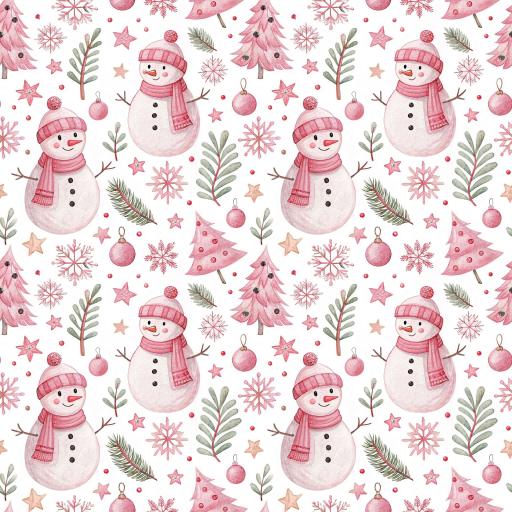NAVIDAD ROSA Y VERDE 1  (  en 10 tejidos distintos )  [0]