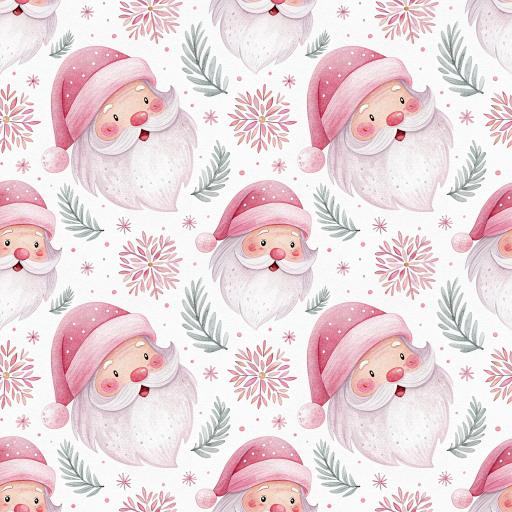 NAVIDAD ROSA Y VERDE 10 (  en 10 tejidos distintos )  [0]