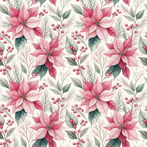 NAVIDAD ROSA Y VERDE 14 (  en 10 tejidos distintos )  [0]