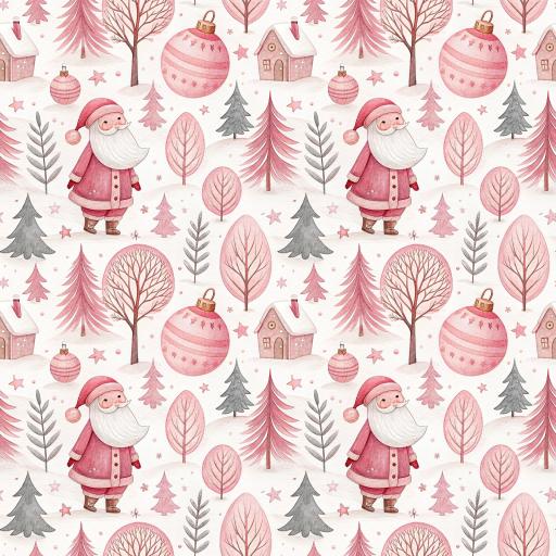 NAVIDAD ROSA Y VERDE 17 (  en 10 tejidos distintos )  [0]