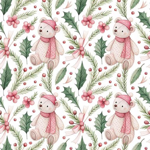 NAVIDAD ROSA Y VERDE 18 (  en 10 tejidos distintos )  [0]
