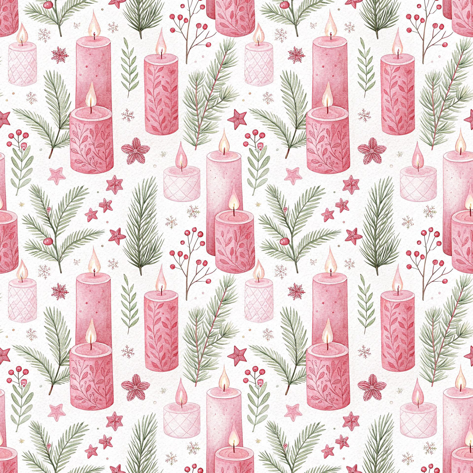 NAVIDAD ROSA Y VERDE 5 ( en 10 tejidos distintos )