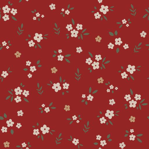  COLECCIÓN FLORES INVIERNO NAVIDEÑAS 9 ( EN 10 TEJIDOS DISTINTOS )  [0]