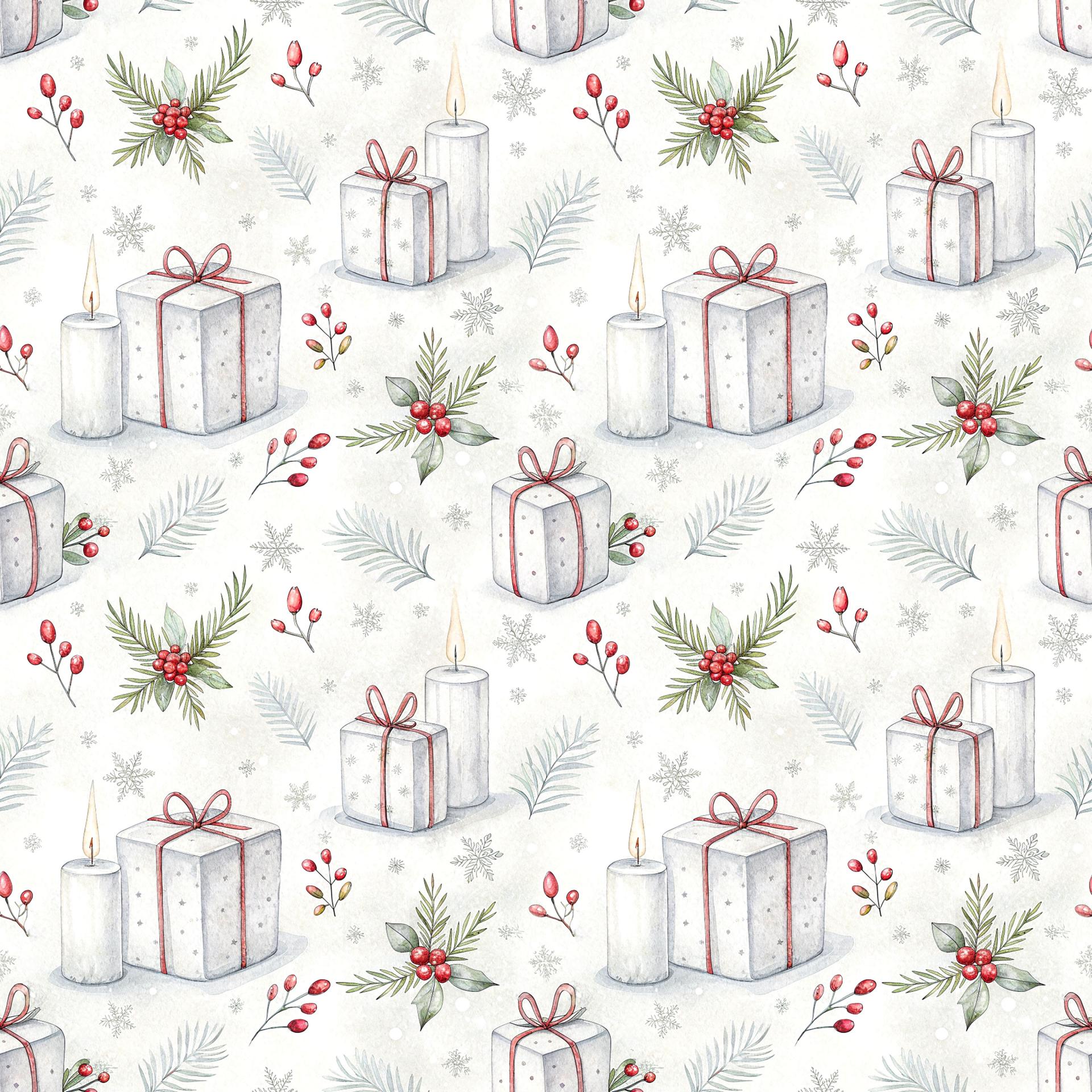 NAVIDAD BLANCO 4 ( en 10 tejidos distintos )