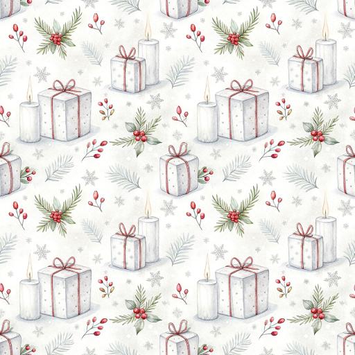 NAVIDAD BLANCO 4  (  en 10 tejidos distintos )  [0]