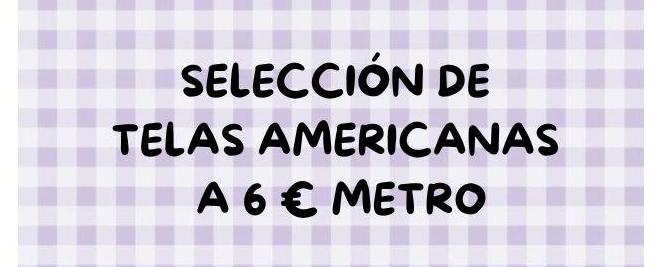 TELAS A 6 € METRO 