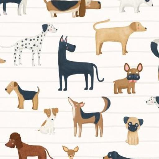 PERROS EN CREMA Y RAYAS      ( EN 10 DISTINTOS )  [0]