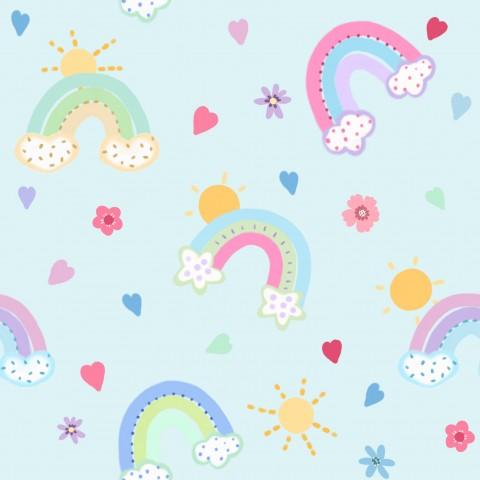 ARCOIRIS VIBRANTE ( EN 10 TEJIDOS DISTINTOS )