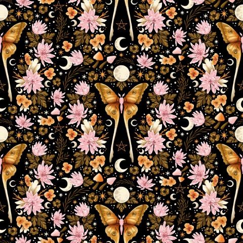 MARIPOSA MÍSTICA     ( EN 10 TEJIDOS DISTINTOS )