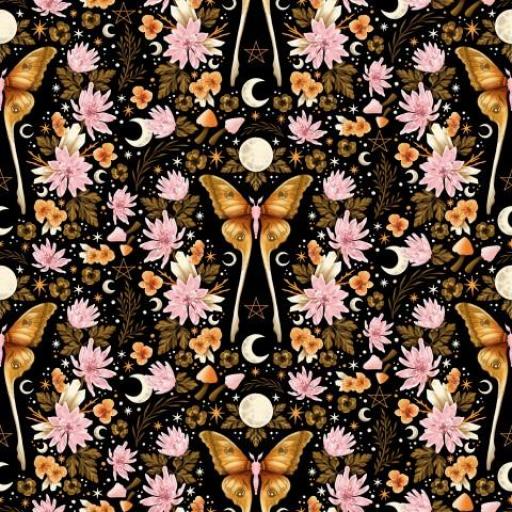 MARIPOSA MÍSTICA     ( EN 10 TEJIDOS DISTINTOS )