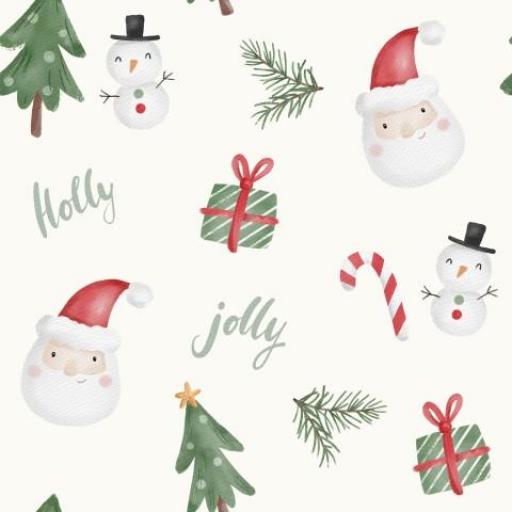 REGALOS DE NAVIDAD BLANCO ROTO  (EN 10 TEJIDOS DISTINTOS )