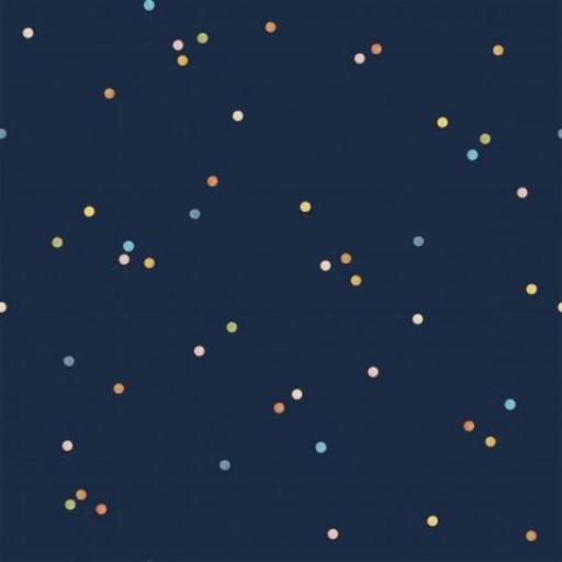 PUNTOS DE COLORES MARINO     (  en 10 tejidos distintos ) 