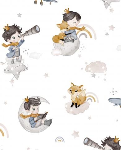 EL PRINCIPITO AZUL ( EN 10 TEJIDOS DISTINTOS )