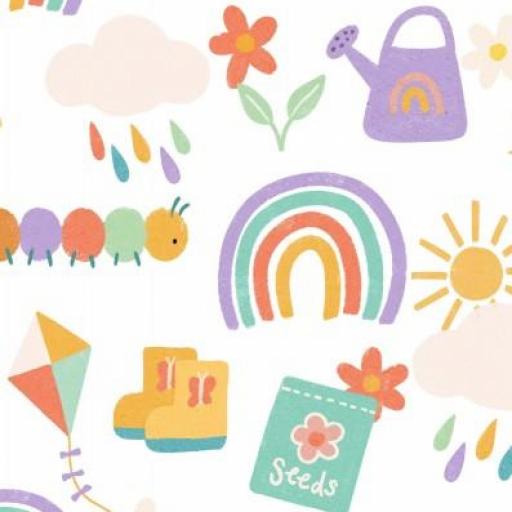 ORUGAS Y ARCOIRIS  ( EN 10 TEJIDOS DISTINTOS )  [0]