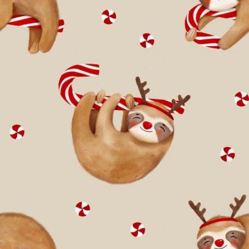  PEREZOSOS DE NAVIDAD BEIG ( EN 10 TEJIDOS DISTINTOS ) 