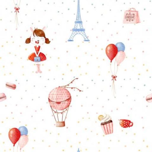 CONEJITA EN PARIS BLANCO   ( EN 10 DISTINTOS )  [0]