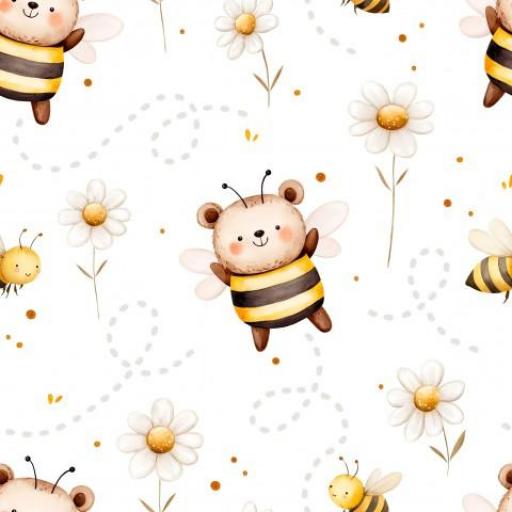 ABEJAS Y MIEL    ( EN 10 TEJIJDOS DISTINTOS )  [0]