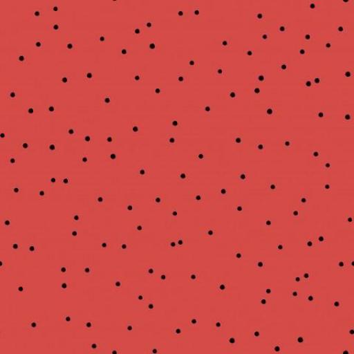  PUNTOS MINI MARIQUITA ROJO    (  EN 10 TEJIJDOS DISTINTOS ) 