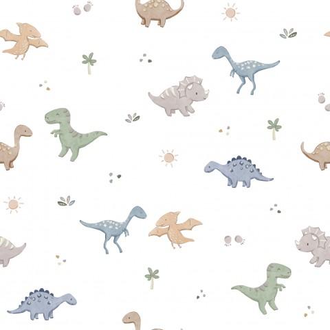 PEQUEÑOS DINOSAURIOS ALGODÓN PREMIUM 130 GR