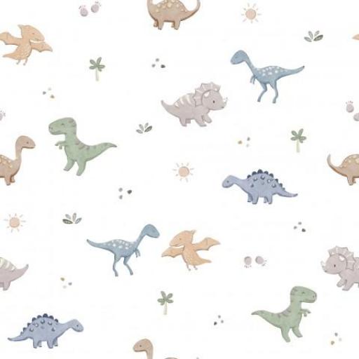 PEQUEÑOS DINOSAURIOS  ALGODÓN PREMIUM 130 GR   [0]