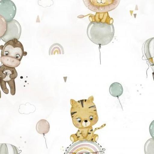 SAFARI GLOBOS BLANCO 