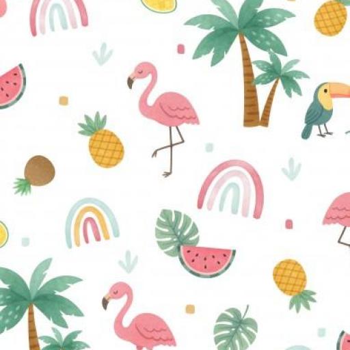 FLAMENCO TROPICAL      ( EN 10 TEJIDOS DISTINTOS )  [0]