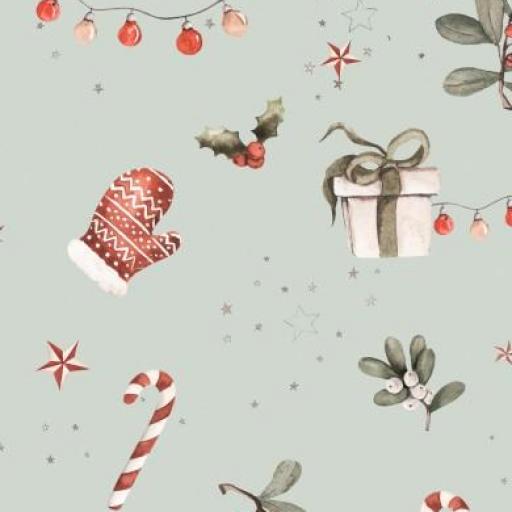 ADORNOS DE NAVIDAD MENTA  ( EN 10 DISTINTOS ) 