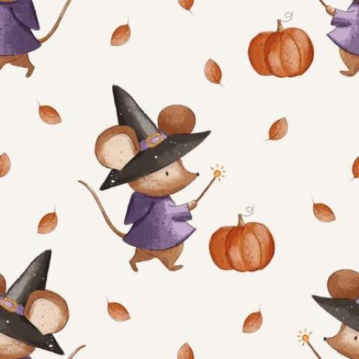 RATONES HALLOWEEN   ( EN 10 TEJIDOS DISTINTOS ) [0]