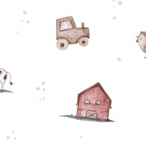 LA GRANJA  BLANCO      ( EN 10 TEJIDOS DISTINTOS )  [0]
