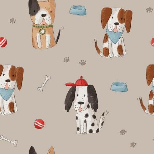 PERROS LINDOS TOPO       ( EN 10 TEJIDOS DISTINTOS )  [0]