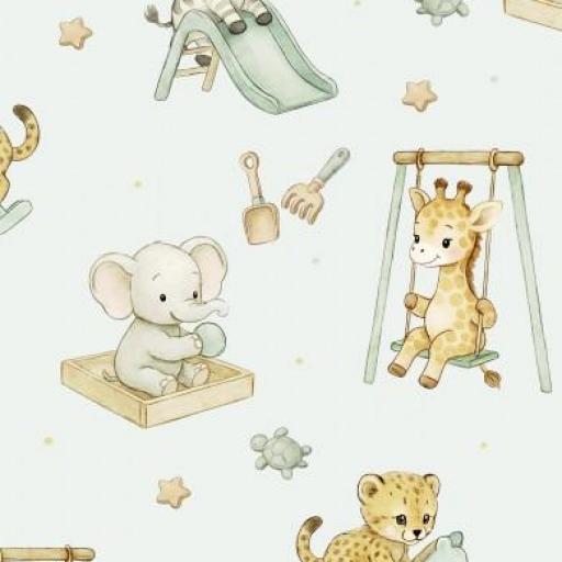 PARQUE INFANTIL MINT   ( EN  10 TEJIDOS DISTINTOS) [0]