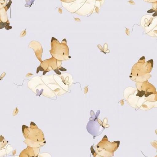 ZORRITO MALVA   ( EN  10 TEJIDOS DISTINTOS) [0]
