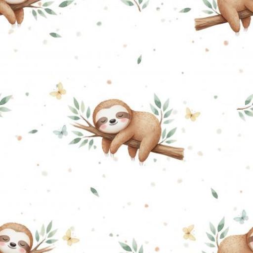 LINDO PEREZOSO   ( EN 10 TEJIDOS DISTINTOS )  [0]