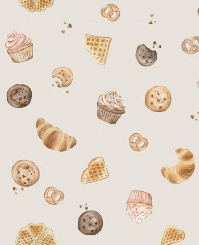 DULCES DE PASTELERÍA BEIG ( EN 10 TEJIDOS DISTINTOS )