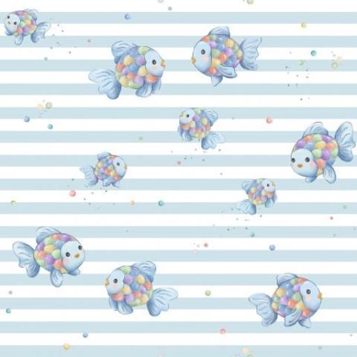 PECES DE COLORES RAYAS     ( EN 10 TEJIDOS DISTINTOS )  [0]