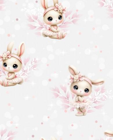 CONEJITA BAILARINA ( EN 10 TEJIDOS DISTINTOS )