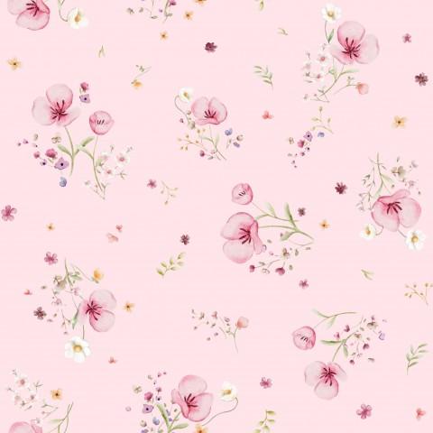 PEQUEÑAS FLORES ELIA ROSA BLUSH ( EN 10 TEJIDOS DISTINTOS )