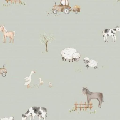 PEQUEÑA GRANJA VERDE     ( EN 10 TEJIDOS DISTINTOS )  [0]